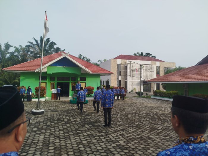 Kepala MIN 3 Tebo Ikuti Apel Kedisiplinan Kantor Kemenag Kabupaten Tebo