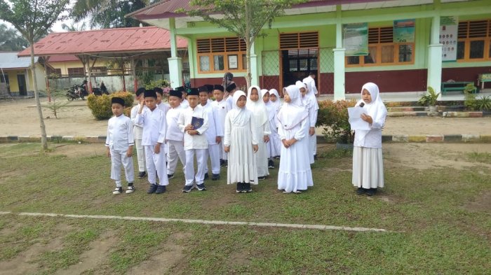 MIN 3 Tebo Gelar Muhadarah Bertema Akhlak Baik dengan Teman