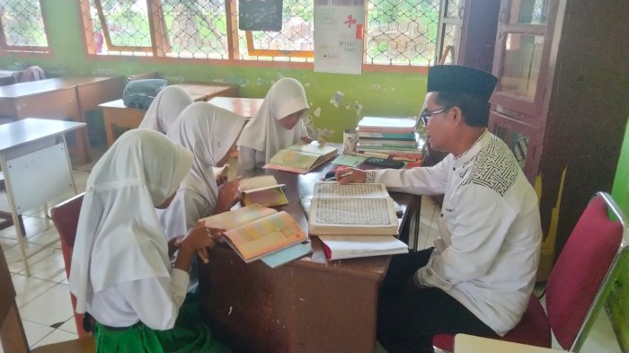 MIN 3 Tebo Sukses Gelar Ujian Semester Akhir dengan Materi Hafalan dan Baca Tulis Iqra