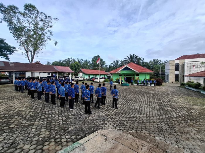 Kantor Kementerian Agama Kabupaten Tebo Gelar Apel Kedisiplinan