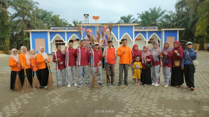 Min 3 Tebo gelar kerja bakti dalam rangka menyambut HUT RI ke 80 tahun 2025