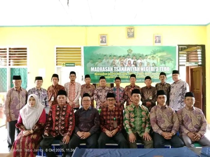 Kepala MIN 3 Tebo menghadiri Rakor FKKM Kabupaten Tebo : Integritas ASN menjadi Prioritas