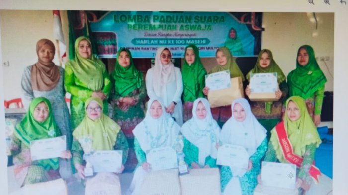 Ibu Nurhamidah Simanjuntak, S.Pd.I, Guru MIN 3 Tebo, Jadi Juri Lomba Paduan Suara Perempuan Aswaja Ibu Nurhamidah Simanjuntak, S.Pd.I, Guru MIN 3 Tebo, Jadi Juri Lomba Paduan Suara Perempuan Aswaja